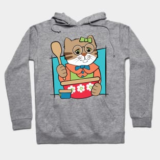 Cooking Cat Hoodie